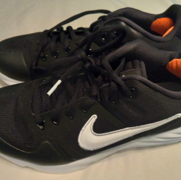 Nike Alpha Huarache Elite 2 Baseball Cleats~ Women's 6.5 AJ6877-001 Black - Picture 5 of 7